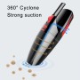 Car / Household Wireless Portable 120W Handheld Powerful Vacuum Cleaner without LED Light EU Plug(Black)