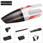 Car / Household Wireless Portable 120W Handheld Powerful Vacuum Cleaner without LED Light EU Plug(White)