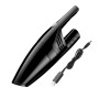 Tenth Generation Car Vacuum Cleaner 120W Wet and Dry Dual-use Strong Suction, Style: USB Wireless (Black)