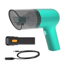 Car Portable Handheld Powerful Vacuum Cleaner Style: Wired(Green)