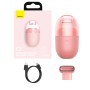 Baseus C2 Desktop Capsule Vacuum Cleaner Household Wireless Portable Mini Handheld Powerful Vacuum Cleaner(Pink)