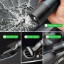 Car Vacuum Cleaner Wireless Charging Home Car Dual-purpose Powerful Small Hand-held Vacuum Cleaner With Safety Hammer(Gray)