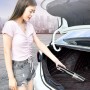Car Vacuum Cleaner Car Small Mini Internal Vacuum Cleaner, Style:Wireless+Storage Bag+Filter(Black)