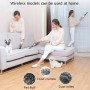 YANTU  V05 120W Power Mini Handheld Portable Car Vacuum Cleaner, Colour: Wireless White