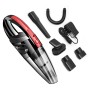 Wet And Dry Handheld High-Power Portable Car Vacuum Cleaner Handle Vacuum Cleaner, US Plug (Red)