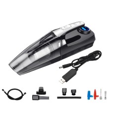 R-6055 Vacuum Cleaner 4 in 1 Inflatable Pump Home Car Two-Purpose High Power Vacuum Cleaner, Sort by color: Digital Display Wireless