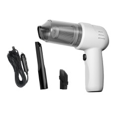 FL-8803 Portable Handheld Car Vacuum Cleaner, Style: 12V Car Plug-in (White)