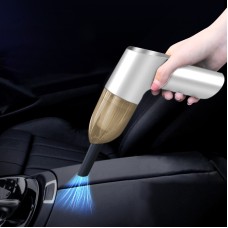 Home Handheld Desktop Cleaning Wireless Vacuum Cleaner Small Powerful Car Vacuum Cleaner(Silver)