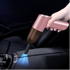 Home Handheld Desktop Cleaning Wireless Vacuum Cleaner Small Powerful Car Vacuum Cleaner(Pink)