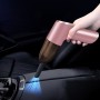 Home Handheld Desktop Очистка беспроводной вакуумной очиститель маленький мощный автомобильный пылесос (розовый)