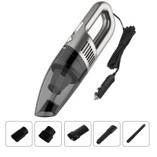 L2554 Car Portable Handheld High-power Small Wired Vacuum Cleaner, Color: Space Gray