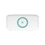 Doosl DSER102 Mini Car Bluetooth Wireless Music Receiver with 3.5mm Stereo Input Jack(White)