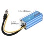 DC 12V 16MHz Car Auto Automobile Blue Aluminum MP3 FM Convertor Adapter Impedance Converter T-3X Car Audio Accessories