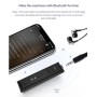 G29 Portable Car Bluetooth 4.2 Music Player Receiver with 3.5mm Interface, Support Caller Number & Micro USB Charging