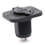 Power Plug Socket 12V/24V Car Refrigerator Special Socket with a Fixed Piece for RV SUV Boats