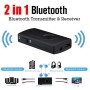 BT500 2 in 1 Bluetooth Audio Transmitter Receiver Adapter Portable Audio Player(Black)