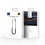 WIWU YP04 Car AUX Wireless Bluetooth Spring Audio Cable(Black)