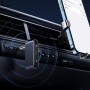USAMS US-SJ519 3,5-мм заглушка Mini Car Bluetooth 5.0 Audio Receiver (серый)