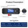 K15Pro With LCD Screen Bluetooth Adapter Audio Receiver Transmitter 3.5mm AUX Car Hands-Free