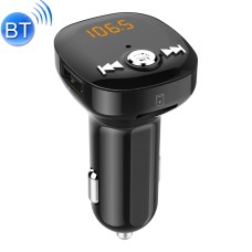 BC40 Dual USB Charging Bluetooth FM Transmitter MP3 Music Player Car Kit, Support Hands-Free Call  & TF Card & U Disk