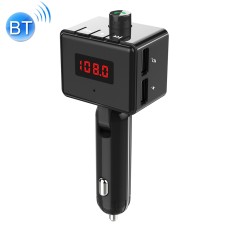 BS6 Двойная USB-зарядка Bluetooth FM-передатчик беспроводной гарнитуры MP3 Музыкальный картинг автомобиль для мобильного телефона, поддержка звонка без рук и Micro SD-карта