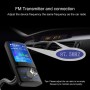 BC-43 Bluetooth Car Kit Fm Transmetter Car 2 USB-зарядное устройство со светодиодным дисплеем, поддержка функции Handsfree & TF Card