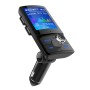 BC-45 Bluetooth Car Kit FM Transmitter Car 2 USB Charger with LED Display, Support Handsfree Function & TF Card