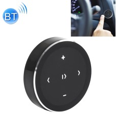 Автомобильный беспроводной Bluetooth Controller Mubily Pholphy Multimedia Многофункциональный дистанционный контроллер рулевого колеса (черный)