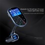 BC37 Dual USB-зарядка Smart Bluetooth FM-передатчик MP3 Музыкальный набор для автомобилей, поддержка без рук и TF Card и U Disk (Black)