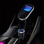 BC37 Dual USB Charging Smart Bluetooth FM Transmitter MP3 Music Player Car Kit, Support Hands-Free Call & TF Card & U Disk(Black)