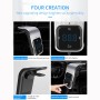 BC39 Dual USB Charging Smart Bluetooth FM Transmitter MP3 Music Player Car Kit, Support Hands-Free Call & TF Card & U Disk(Black)
