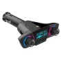 BT06 Dual USB Charging Smart Bluetooth 4.0 + EDR FM Transmitter MP3 Music Player Car Kit with 1.3 inch LED Screen, Support Bluetooth Call, TF Card & U Disk