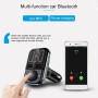 BT72 Двойная USB -зарядка Smart Bluetooth FM -передатчик MP3 Музыкальный автомобильный комплект с 1,5 -дюймовым экраном с белым дисплеем, поддержка Bluetooth Call, TF Card & U Disk