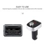 A20 Dual USB-зарядка Bluetooth FM-передатчик MP3-плеер Car Kit, поддержка Call & TF Card и U (Black)