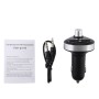 X13 Dual USB Charging Bluetooth FM Transmitter MP3 Player Car Kit, Support Hands-Free Call  & TF Card & U Disk(Black)