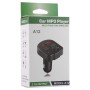 A12 Dual USB-зарядка Bluetooth FM-передатчик MP3-плеер Car Kit, поддержка Call & TF Card и U (Black)