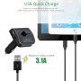 XK-760 Multifunctional Bluetooth Vehicular FM Transmitter and 3.1A USB Car Charger MP3 Player Support USB SD TF Carte for iPhone 6s & 6s Plus, Galaxy Note 5 & S6 Edge+, and Most Bluetooth Mobile Devices(Black)