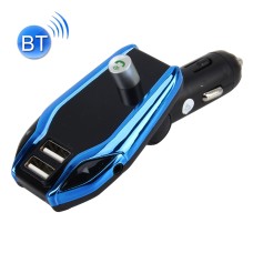 X8 Plus Wireless Bluetooth Car MP3 Music Player FM Transmitter Car Charger Adapter with Dual USB Ports Wireless Headset for Mobile Phone
