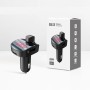 BBL08 Dual USB Charging Smart Bluetooth FM Transmitter MP3 Music Player Car Kit, Support Hands-Free Call  & TF Card & U Disk