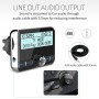 DAB002 Car DAB Dual USB Charging Smart Bluetooth Digital FM Transmitter MP3 Music Player Car Kit, Support Hands-Free Call  & TF Card