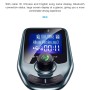 D4 автомобиль Bluetooth 5.0 автомобильный комплект без рук QC3.0 FM-передатчик MP3 Audio Player (Mint Green)