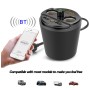 401E Car MP3 Bluetooth Player FM Transmitter with 2 Socket Cigarette Lighter Splitter 2 x USB Charger(Grey)