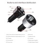 BC05 Dual USB Charging Bluetooth FM Transmitter MP3 Player Car Kit, Support Hands-Free Call  & TF Card & U Disk