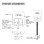 BT006 Dual USB-зарядка Bluetooth Mp3-плеер Car Kit, поддержка громкого звонка и TF Card & U Disk