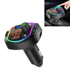 BC66 Colorful Car MP3 Player Multi-functional Bluetooth Receiver Car Cigarette Lighter U Disk Charger