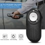 Car Sun Visor Bluetooth Music Receiver Support MP3 / Hands-free