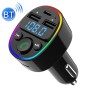 Car Bluetooth Mp3 -плеер Audio FM -передатчик с окружающим светом
