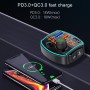 BC69 PD3.0 + QC3.0 Двойной порт-зарядный автомобиль с двойным экраном Bluetooth Mp3 Player