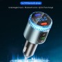 BC77 QC3.0 Быстрая зарядка автомобиль Bluetooth без рук MP3-плеера FM Prommatter (Navy Blue)