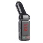 BC-06 Bluetooth Car Kit FM Transmitter Car MP3 Player with LED Display 2 USB Charger & Handsfree Function(Black)